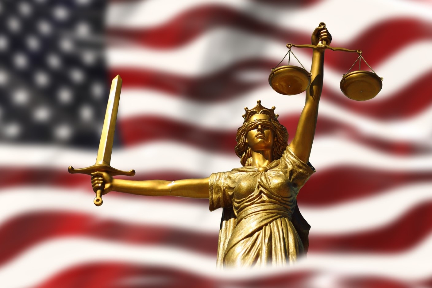 American Judiciary system concept