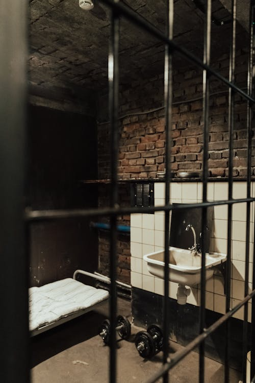 a jail cell